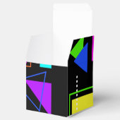 BALLOTINS FUNKY BRIGHT RETRO 80S MODE FORME CADEAU MOTIF (Ouvert)