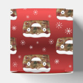 Ballotins Funky Noël Fruitcake Motif Rouge (Haut)