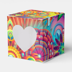 Ballotins Funky Retro Motif Abstrait Boho