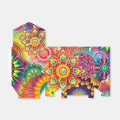 Ballotins Funky Retro Motif Abstrait Boho (Déplié)