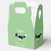 Ballotins Funny Border Collie chien en course dessin animé (Ouvert)