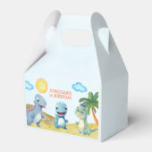 Ballotins Funny Dinosaurs, Boy's birthday (Verso)