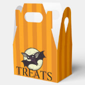 BALLOTINS FUNNY HALLOWEEN BAT AVEC STRIPES GABLE BALLOTIN (Ouvert)
