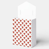 Ballotins Funny Heart Pattern gold red + your backgr. & (Ouvert)