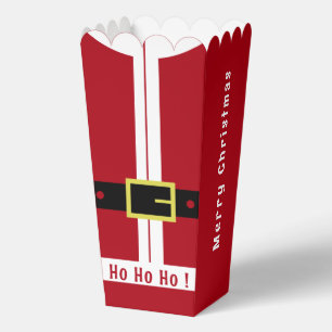 Ballotins Funny Père Noël Design Christmas Popcorn Box