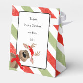 Ballotins Funny Reindeer Poop Noël Holiday Cadeau de Noël en (Arrière)