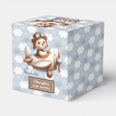 Ballotins Funny Teddy Bear Pilote Garçon Ballotin bébé (Arrière)