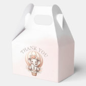 Ballotins Future Papa Baby Shower Peach Elephant (Recto)