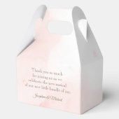 Ballotins Future Papa Baby Shower Peach Elephant (Verso)