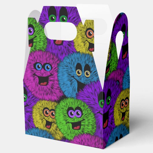 Ballotins Fuzzles conviviaux Créatures mignonnes Ballotin Ga (Ouvert)