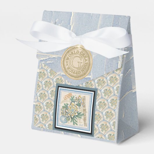 Ballotins G Bureau de la création Fleur jaune (Verso)