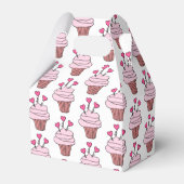 Ballotins Gable 2 mignon Pink & White Cupcakes (Arrière)