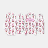 Ballotins Gable 2 mignon Pink & White Cupcakes (Déplié)