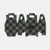 Ballotins Gable chic Gold & Green style asiatique (Déplié)