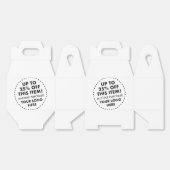 Ballotins Gable Personnalisés 25% DE BAS Sur Le Vr (Déplié)