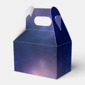 Ballotins Galaxy Bleu Foncé Et Violet Mariage De Nuit Starry (Arrière)