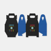 Ballotins Gamer Pixel Arcade niveau Ballotin d'anniversaire (Déplié)