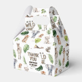 Ballotins Garçon 1er anniversaire Wild One Jungle Theme Anni (Verso)