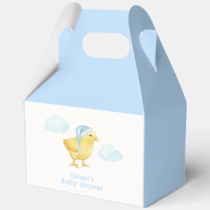 Ballotins Garçon ciel bleu nuage petite douche pour bébé Pou