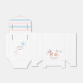 Ballotins Garçon Fille Twins Teddy Baby shower Ours (Déplié)