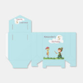 Ballotins Garçon Jouant Pirates avec Pirate Scarecrow Annive (Déplié)