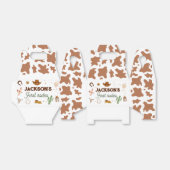 Ballotins Garçon Mon premier rodéo Cowboy 1er anniversaire (Déplié)