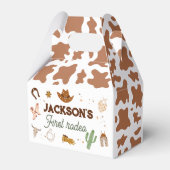 Ballotins Garçon Mon premier rodéo Cowboy 1er anniversaire (Verso)