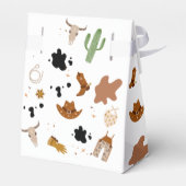 Ballotins Garçon Mon premier rodéo Cowboy 1er anniversaire (Arrière)