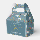 Ballotins Garçons Cool Blue Vidéo Anniversaire de enfant (Arrière)