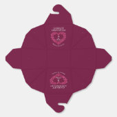 Ballotins Garnet coeur 2e anniversaire mariage sur mesure ro (Déplié)