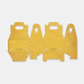 Ballotins Gâteau simple Mariage Parties scintillant or (Déplié)