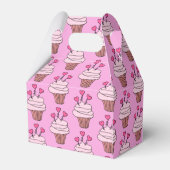 Ballotins Gâteaux mignons rose et blanc (Arrière)