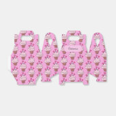 Ballotins Gâteaux mignons rose et blanc (Déplié)