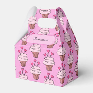 Ballotins Gâteaux mignons rose et blanc