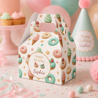 Ballotins Gâteaux Personnalisés Anniversaire Pastel