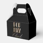 Ballotins Gatsby party Gold et Black Pop Fizz Clink (Arrière)