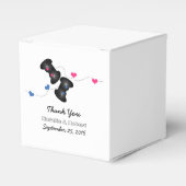 Ballotins Geeky Gamers Mariage Faveur Boxes Rose foncé Bleu (Verso)