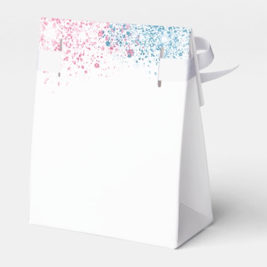 Ballotins Genre révéler bébé éléphants fille garçon rose ble (Arrière)