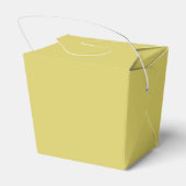 Ballotins Gentle Warm Yellow Favor Boxes (Arrière)