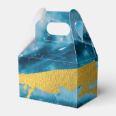 Ballotins Géode Agate Gemstone Blue et Gold (Arrière)