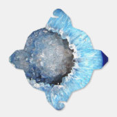 Ballotins Géode cristal bleu tombé (Déplié)