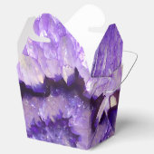 Ballotins Géode d'agate violet tombé (Ouvert)