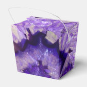 Ballotins Géode d'agate violet tombé (Arrière)