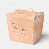 Ballotins Gerbera Flower sur Mariage de pêche Abstrait (Arrière)