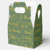 Ballotins Gilded Gaelic Birthday Sage St. Patrick's Pattern (Ouvert)