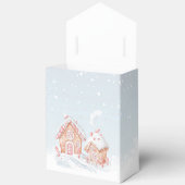 Ballotins Gingerbread House Santa Elf's Christmas Favor Box (Ouvrir)