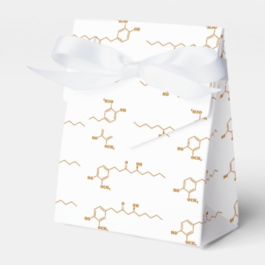 Ballotins Gingerol Molecule formule chimique (Verso)