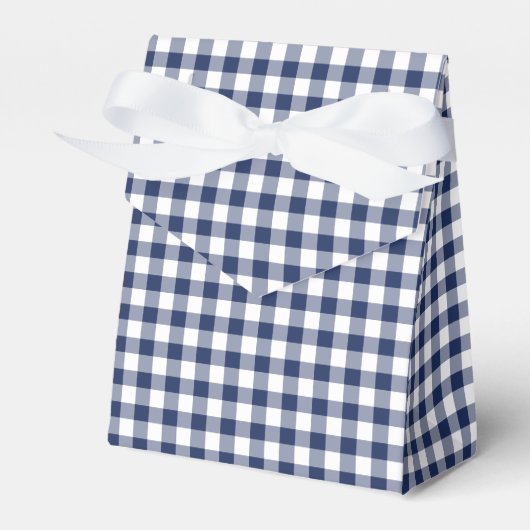 Ballotins Gingham Classique Bleu Nuit (Verso)