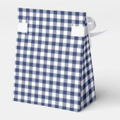 Ballotins Gingham Classique Bleu Nuit (Arrière)