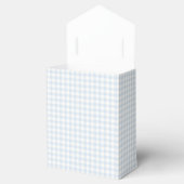Ballotins Gingham Classique de Printemps | Bleu Poudre (Ouvert)